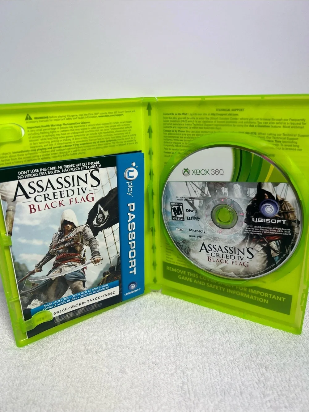 Microsoft Xbox 360 Assassin's Creed IV: Black Flag Complete CIB